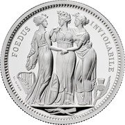 UK 1000 Pounds (The Three Graces) FOEDUS INVIOLABILE W. WYON coin reverse UK 1000 Pounds (The Three Graces) FOEDUS INVIOLABILE W. WYON coin reverse