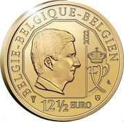 Belgium 12-1/2 Euro Royal Greenhouses of Laeken 2022 ☤ BELGIE BELGIQUE BELGIEN 2022 FP LL 12-1/2 EURO coin obverse Belgium 12-1/2 Euro Royal Greenhouses of Laeken 2022 ☤ BELGIE BELGIQUE BELGIEN 2022 FP LL 12-1/2 EURO coin obverse