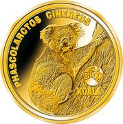 Niue 2 Dollars 50 Cents (Koala) PHASCOLARCTOS CINEREUS BIG 7 KOALA coin reverse