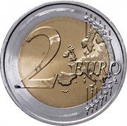 Portugal 2 Euro (World Peace) 2 EURO LL coin reverse Portugal 2 Euro (World Peace) 2 EURO LL coin reverse