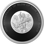 Australia 20 Cents (AC/DC Blow up Your Video) 35TH ANNIVERSARY OF BLOW UP YOUR VIDEO ALBUM AC-DC coin reverse Australia 20 Cents (AC/DC Blow up Your Video) 35TH ANNIVERSARY OF BLOW UP YOUR VIDEO ALBUM AC-DC coin reverse