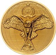 Niue 250 Dollars Eye of Providence 2022 Proof SCIENTIA IPSA POTENTIA EST 1 OZ .999 FINE GOLD 250 DOLLARS PUBLIC SEAL OF NIUE ATUA NIUE TUKULAGI coin obverse Niue 250 Dollars Eye of Providence 2022 Proof SCIENTIA IPSA POTENTIA EST 1 OZ .999 FINE GOLD 250 DOLLARS PUBLIC SEAL OF NIUE ATUA NIUE TUKULAGI coin obverse