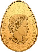 Canada 250 Dollars Rooster Ukrainian Pysanka Egg 2021 Proof ELIZABETH II D G REGINA SB coin obverse Canada 250 Dollars Rooster Ukrainian Pysanka Egg 2021 Proof ELIZABETH II D G REGINA SB coin obverse