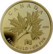 Canada 2500 Dollars Maple Leaf Forever 2011  Proof KM# 1161 CANADA 9999 9999 DA 1KG FINE GOLD OR PUR coin reverse