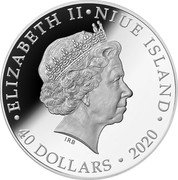 Niue 40 Dollars Battle of Warsaw 2020  Proof ELIZABETH II NIUE ISLAND IRB 40 DOLLARS 2020 coin obverse