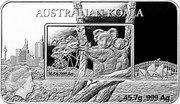 Niue 5 Dollars Australian Koala 2018  Prooflike AUSTRALIAN KOALA 16.5G .999 AG ELIZABETH II 5 DOLLARS IRB 2018 NIUE 45.7G .999 AG coin obverse Niue 5 Dollars Australian Koala 2018  Prooflike AUSTRALIAN KOALA 16.5G .999 AG ELIZABETH II 5 DOLLARS IRB 2018 NIUE 45.7G .999 AG coin obverse