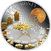 Niue 50 Cents (Time is Money) TIME IS MONEY coin reverse Niue 50 Cents (Time is Money) TIME IS MONEY coin reverse