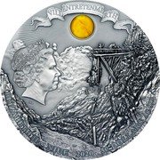 Niue 50 Dollars (Sword of Destiny) VILLENTRETENMERTH IRB ELIZABETH II NIUE 2020 50 DOLLARS AG 999 coin obverse