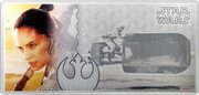 Niue One Dollar (Rey) STAR THE FORCE AWAKENS WARS TM © & TM LUCASFILM LTD coin reverse Niue One Dollar (Rey) STAR THE FORCE AWAKENS WARS TM © & TM LUCASFILM LTD coin reverse
