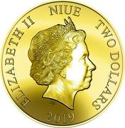 Niue Two Dollars (Battle of Binh Ba) ELIZABETH II NIUE TWO DOLLARS IRB 2019 coin obverse Niue Two Dollars (Battle of Binh Ba) ELIZABETH II NIUE TWO DOLLARS IRB 2019 coin obverse