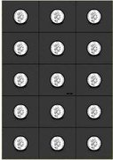 Niue 15 Dollars The Mystic Nativity. Set of 15 1 dollar coins 2013 Proof  coin obverse Niue 15 Dollars The Mystic Nativity. Set of 15 1 dollar coins 2013 Proof  coin obverse