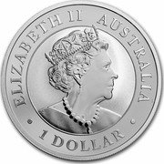 Australia 1 Dollar Two Kookaburras 2023 P BU ELIZABETH II AUSTRALIA 1 DOLLAR JC coin obverse Australia 1 Dollar Two Kookaburras 2023 P BU ELIZABETH II AUSTRALIA 1 DOLLAR JC coin obverse