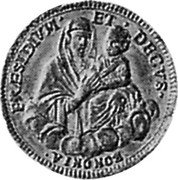 Italy 1 Doppia (Cispadine Republic Revolutionary State Standard Coinage Pattern) KM# Pn2 PRESIDIVM ET DECVS BONONIA coin reverse Italy 1 Doppia (Cispadine Republic Revolutionary State Standard Coinage Pattern) KM# Pn2 PRESIDIVM ET DECVS BONONIA coin reverse