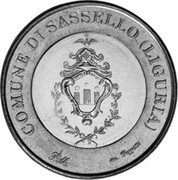 Italy 1 Euro Ecco L'euro (Sassello Commune Token) X# 4 COMUNE DE SASSELO (LIGURIA) coin obverse Italy 1 Euro Ecco L'euro (Sassello Commune Token) X# 4 COMUNE DE SASSELO (LIGURIA) coin obverse