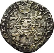 Netherlands 1 Liard (Thorn Abbey. Anne van de Marck) KM# 13 SIT NO DOMINI BENEDI coin reverse Netherlands 1 Liard (Thorn Abbey. Anne van de Marck) KM# 13 SIT NO DOMINI BENEDI coin reverse