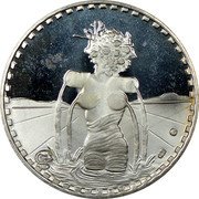 Italy 1 Marengo Assisi Token (1972)CHI Proof X# Tn11 925 coin reverse Italy 1 Marengo Assisi Token (1972)CHI Proof X# Tn11 925 coin reverse