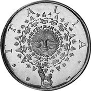 Italy 1 Marengo (Rimini Token) X# Tn11 ITALIA 925 coin obverse Italy 1 Marengo (Rimini Token) X# Tn11 ITALIA 925 coin obverse