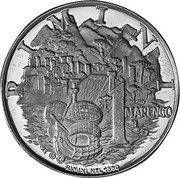 Italy 1 Marengo (Rimini Token) X# Tn11 RIMINI 1 MARENGO coin reverse Italy 1 Marengo (Rimini Token) X# Tn11 RIMINI 1 MARENGO coin reverse