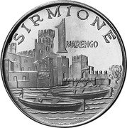 Italy 1 Marengo (Sirmione Token) X# Tn11 SIRMIONE 1 MARENGO coin reverse Italy 1 Marengo (Sirmione Token) X# Tn11 SIRMIONE 1 MARENGO coin reverse