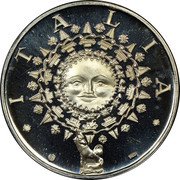 Italy 1 Marengo (Taormina Token) X# Tn11 ITALIA 925 coin obverse Italy 1 Marengo (Taormina Token) X# Tn11 ITALIA 925 coin obverse