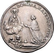 Italy 1 Osella A. Mocenigo IV 1776 AMP XIV X# 350 DOMINA MATERQ NOSTRA coin obverse Italy 1 Osella A. Mocenigo IV 1776 AMP XIV X# 350 DOMINA MATERQ NOSTRA coin obverse
