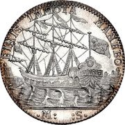 Italy 1 Osella Alvise Mocenigo IV 1765 MS Year 3 X# 330 BINIS IMMOTA MANEBO M S coin obverse Italy 1 Osella Alvise Mocenigo IV 1765 MS Year 3 X# 330 BINIS IMMOTA MANEBO M S coin obverse