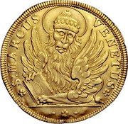 Italy 1 Osella (Alvise Mocenigo IV) X# 344 S:MARCUS VENETUS coin obverse Italy 1 Osella (Alvise Mocenigo IV) X# 344 S:MARCUS VENETUS coin obverse