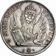 Italy 1 Osella (Alvise Mocenigo IV) X# 347 S:MARCUS VENETUS coin obverse Italy 1 Osella (Alvise Mocenigo IV) X# 347 S:MARCUS VENETUS coin obverse