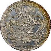 Italy 1 Osella Francesco Loredan 1761 - X ZD X# 321 BEATI GREG BARBADICI CARD COSTA coin obverse