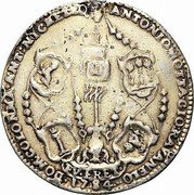 Italy 1 Osella Paolo Renier.1784 1784 X# 143 ANTONIO MOTTA CIORA VANELO DOM COLONNA ANT NYC METTO FV ERET coin reverse