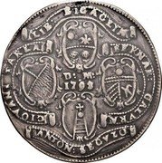 Italy 1 Osella (Lodovico Manin) X# 167 BERNAR GALVRA ANTON SECVZO GIOVANI TARLA LIB BIGACLY D M 1793 coin reverse Italy 1 Osella (Lodovico Manin) X# 167 BERNAR GALVRA ANTON SECVZO GIOVANI TARLA LIB BIGACLY D M 1793 coin reverse