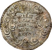 Italy 1 Osella Marco Foscarini MDCCLXII (1762)//I VET M X# 324 MARCI FOSCARENI PRINCIPIS MUNUS ANNO. I coin reverse Italy 1 Osella Marco Foscarini MDCCLXII (1762)//I VET M X# 324 MARCI FOSCARENI PRINCIPIS MUNUS ANNO. I coin reverse