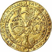 Italy 1 Osella P.Renier 1782 X# 139 PAVL RAINER DVX VENET MVNVS COMVNIT MVRIAN GIOVANNI RADI C PRANCES BALBI P coin obverse