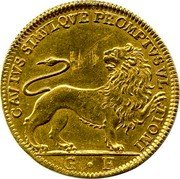 Italy 1 Osella (Paolo Renier) X# 369 CAVTVS SIMVLQVE PROMPTVS VL TIONI G F coin obverse