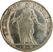 Italy 1 Osella (Paolo Renier) X# 356 IN UTROQUE PROMPTA Z M coin obverse Italy 1 Osella (Paolo Renier) X# 356 IN UTROQUE PROMPTA Z M coin obverse