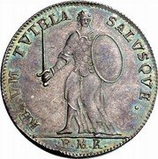 Italy 1 Osella Paolo Renier (Rervm tvtela salvsqve) 1786 FMR VIII X# 368 RERVM TVTELA SALVSQVE . F M R coin obverse
