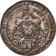 Italy 1 Osella Pavl Rainer .1789 1783 X# 140 PAVL RAINER DVX VENET MVNVS COMVNIT MVRIANI BRANC BALBI G SANTINIC 1783 coin obverse