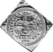 Italy Scudo Trial Strike Yr. VII (1798) KM# TS2 REPUBLICA ROMANA PERUGIA A.VII coin obverse