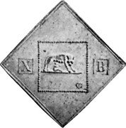 Italy 10 Baiocchi X# 11 Roman Republic XB coin obverse