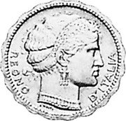 Italy 10 Centesimi Vittorio Emanuele III 1915R KM# Pn15 REGNO D'ITALIA coin obverse Italy 10 Centesimi Vittorio Emanuele III 1915R KM# Pn15 REGNO D'ITALIA coin obverse