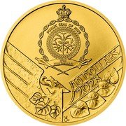 Niue 10 Dollars Czech Lion. Crown 2023 CM Bullion PUBLIC SEAL OF NIUE ATUA NIUE TUKULAGI 10 DOLLARS 2023 CM coin obverse