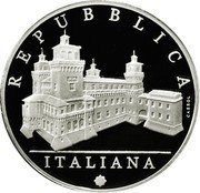 Italy 10 Euro (Ferrara) REPUBBLICA ITALIANA CASSOL coin obverse
