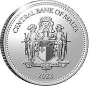Malta 10 Euro (The Lord of the Rings) FIDUCIA 1908 FORTIS CENTRAL BANK OF MALTA 2022 coin obverse Malta 10 Euro (The Lord of the Rings) FIDUCIA 1908 FORTIS CENTRAL BANK OF MALTA 2022 coin obverse