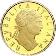 Italy 10 Euro (Trajan) KM# 424 REPVBBLICA ITALIANA coin obverse Italy 10 Euro (Trajan) KM# 424 REPVBBLICA ITALIANA coin obverse