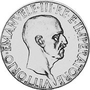 Italy 10 Lire (Vittorio Emanuele III. Prova) KM# Pr64 VITTORIO EMANVELE III RE E IMPERATORE coin obverse Italy 10 Lire (Vittorio Emanuele III. Prova) KM# Pr64 VITTORIO EMANVELE III RE E IMPERATORE coin obverse
