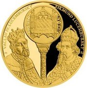 Niue 100 Dollars Wenceslas IV & Sigismund of Luxembourg 2019 CM Proof VÁCLAV IV. LUCEMBURSKÝ ZIKMUND LUCEMBURSKÝ BOHEMIA ET RAX coin reverse Niue 100 Dollars Wenceslas IV & Sigismund of Luxembourg 2019 CM Proof VÁCLAV IV. LUCEMBURSKÝ ZIKMUND LUCEMBURSKÝ BOHEMIA ET RAX coin reverse