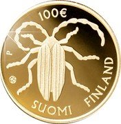 Finland 100 Euro (Nature Conservation) LUONNONSUOJELU 2023 NATURSKYDD coin obverse Finland 100 Euro (Nature Conservation) LUONNONSUOJELU 2023 NATURSKYDD coin obverse