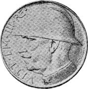 Italy 100 Lire (Vittorio Emanuele III) X# 1 VITT EM III RE coin obverse Italy 100 Lire (Vittorio Emanuele III) X# 1 VITT EM III RE coin obverse