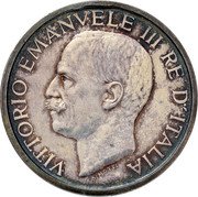Italy 100 Lire (Vittorio Emanuele III) VITTORIO EMANVELE III RE D'ITALIA A. MOTTI coin obverse Italy 100 Lire (Vittorio Emanuele III) VITTORIO EMANVELE III RE D'ITALIA A. MOTTI coin obverse