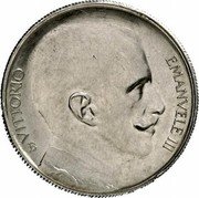 Italy 100 Lire Vittorio Emanuele III. Prova 1908 (M) KM# Pr11 VITTORIO EMANVELE III coin obverse Italy 100 Lire Vittorio Emanuele III. Prova 1908 (M) KM# Pr11 VITTORIO EMANVELE III coin obverse